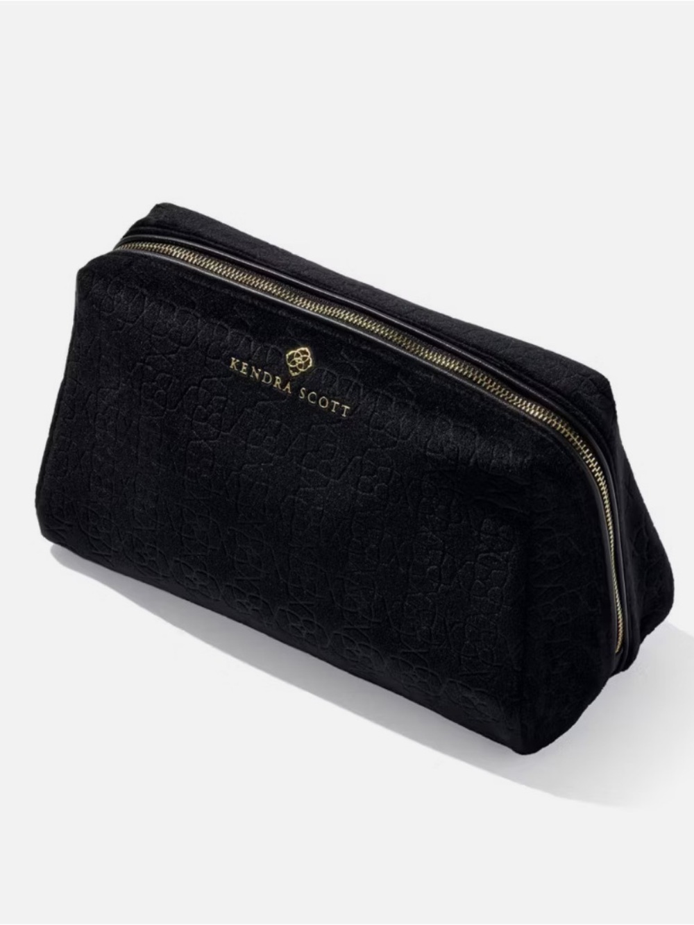 Kendra Scott Large Filigree Cosmetic Case - Black 🖤